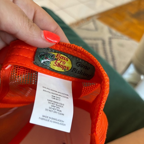 rare bass pro shop hate orange - Picture 3 of 3